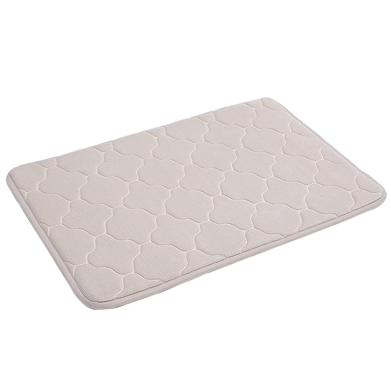 Embroidered mat