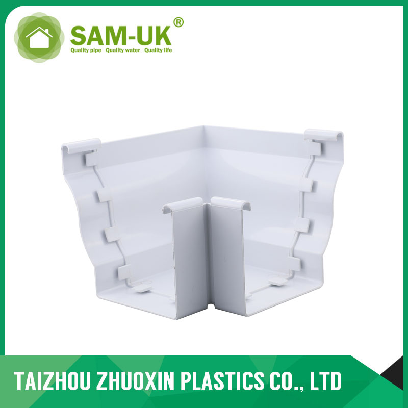 PVC Elbow Square Rain Gutter Fitting