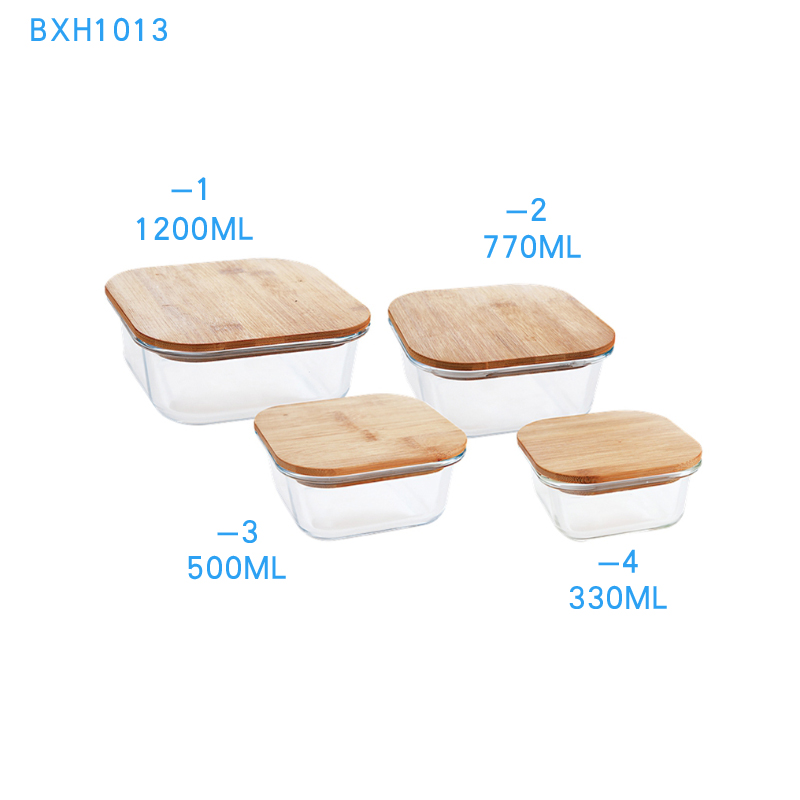 Storage bottles, storage jars, glass bottles, sealed jars，Spice jar，Fresh box