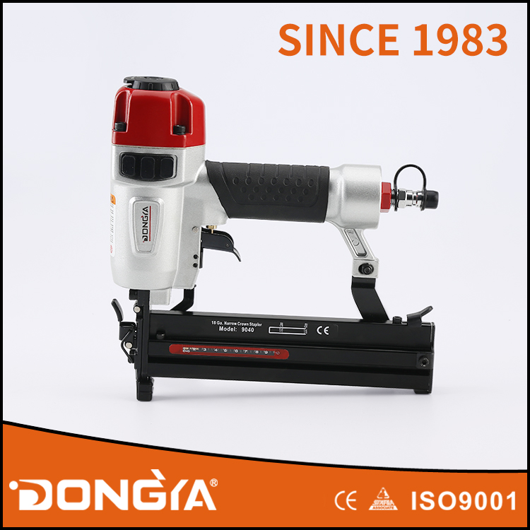 Dongya 18 Ga Air Narrow Crown Staple Gun 9040 with Quick Release