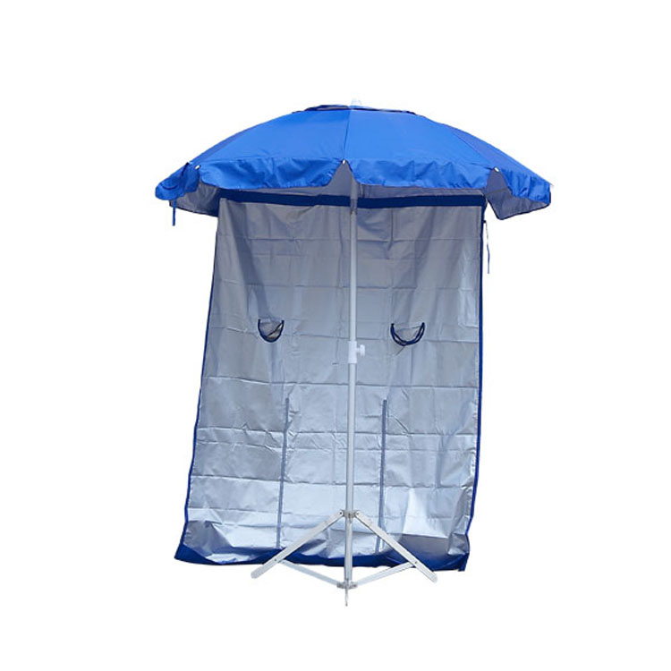Factory direct 180cm polyester custom printing anti UV beach umbrella fishing umbrella