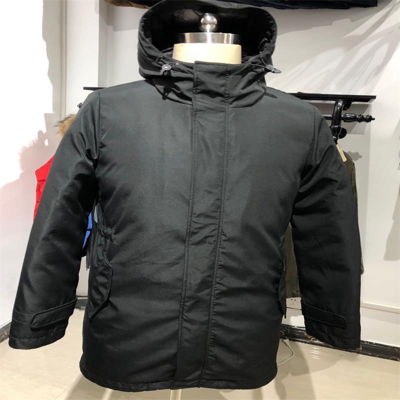 men's real down jacket