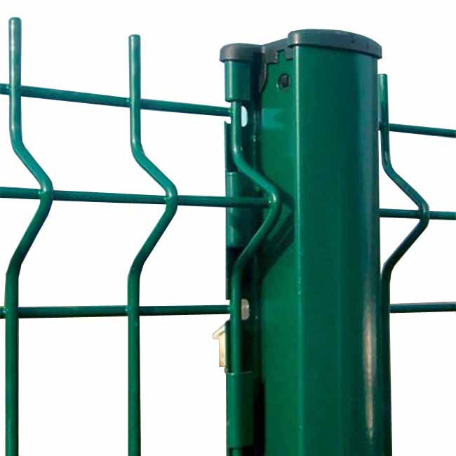 Triangle bend fence, Curvy welded fencing, 3D PANEL