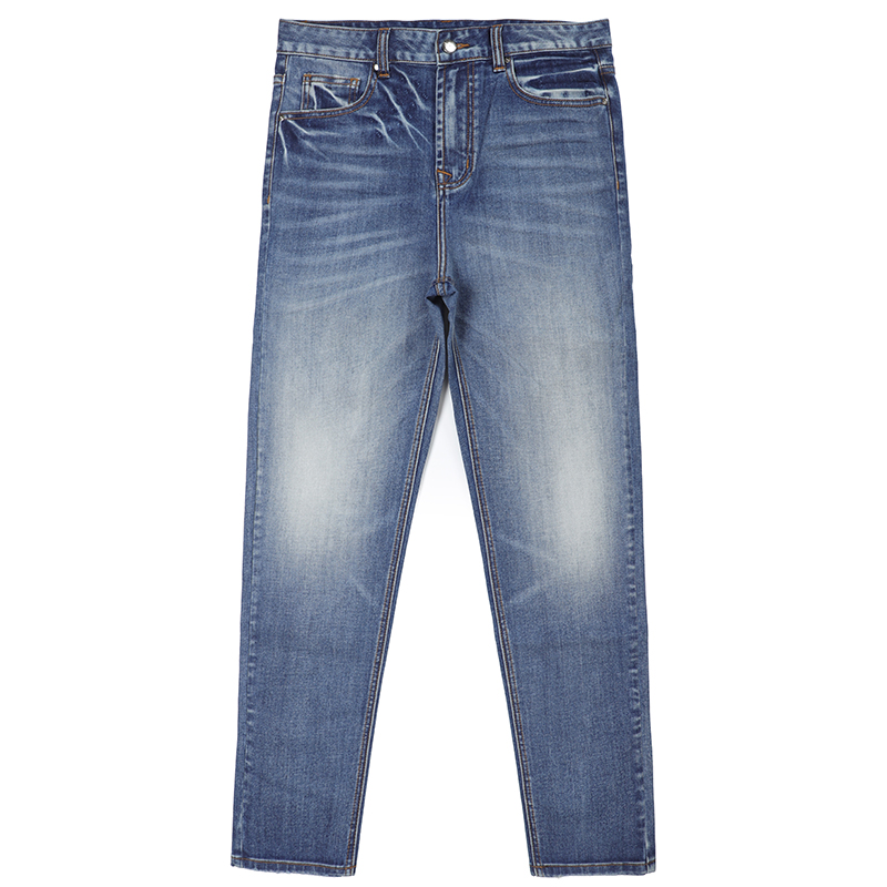 Casual denim jeans loose men jeans trousers custom wash jeans pants factory wholesale G2095