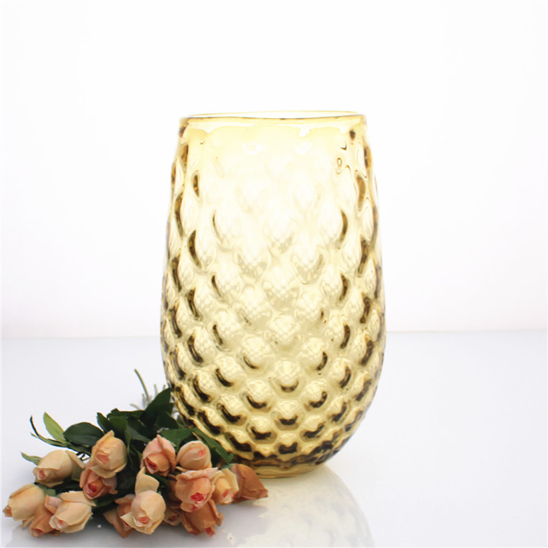 Large glass vase