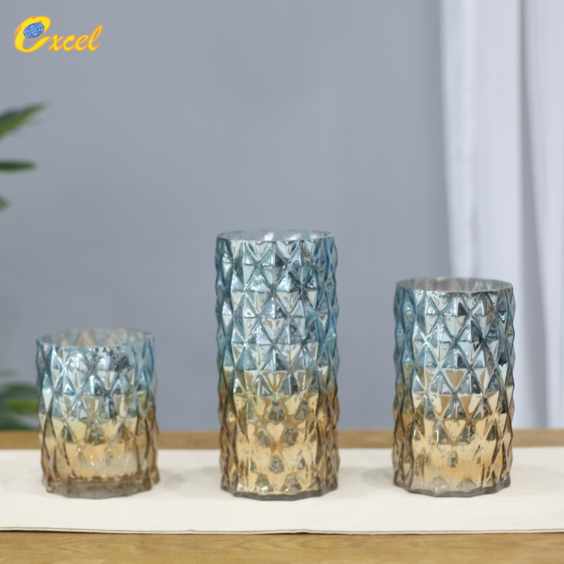 glass candle holder