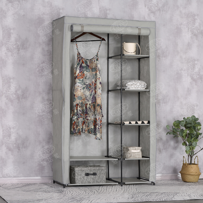 fabric wardrobe,storage closet,garment rack