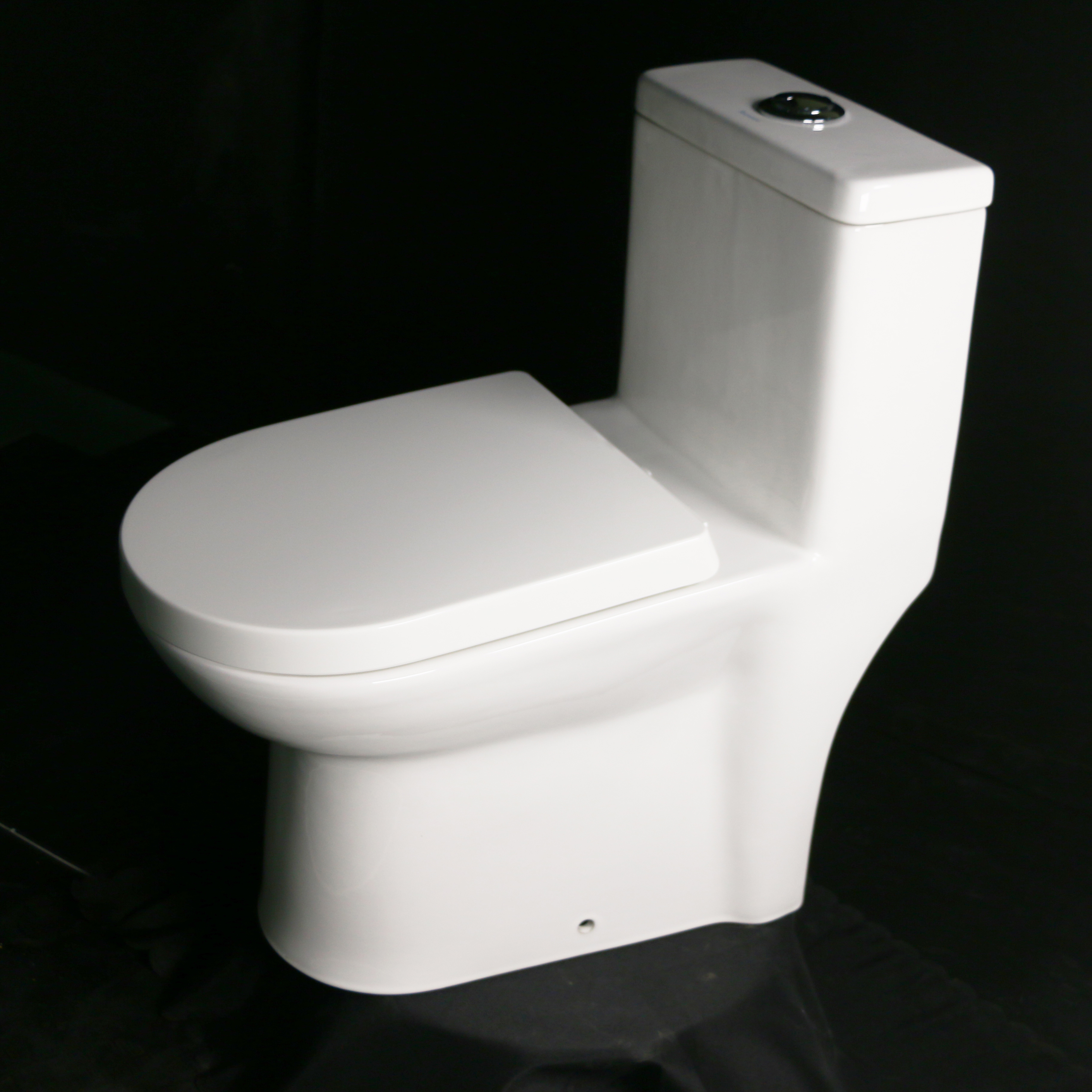 Sanitaryware cheap ceramic washdown p trap one piece toilet