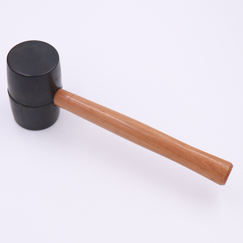Rubber Mallet with wooden handle