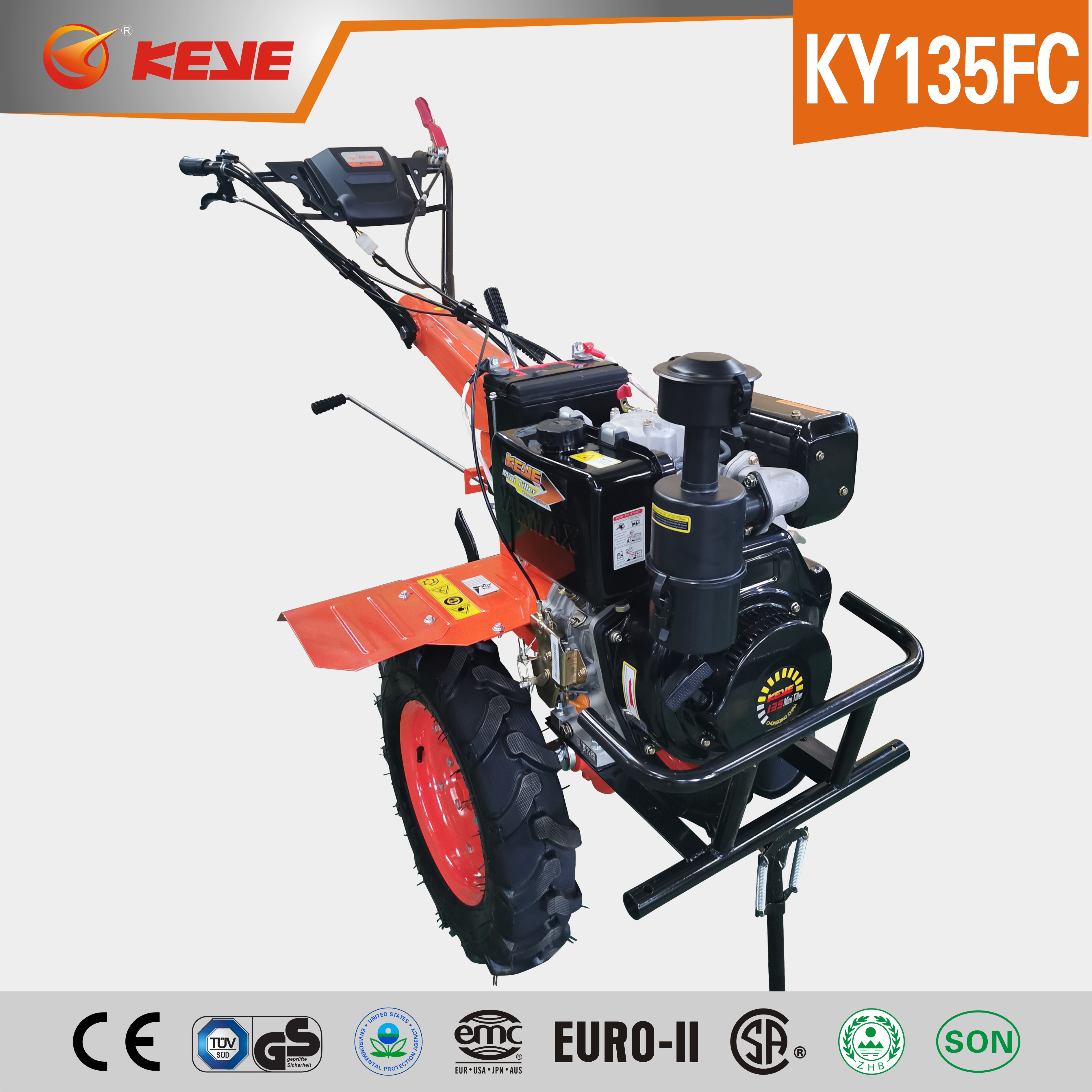 9HP Diesel tiller