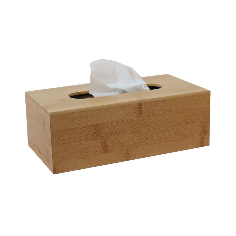 Unfinished Wood Tissue Box Home Deco