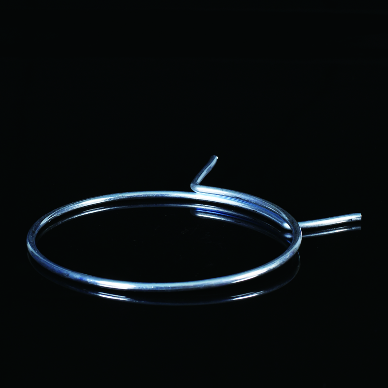 Single wire hose clamp
