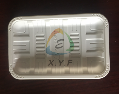 Disposable 100% compostable tray