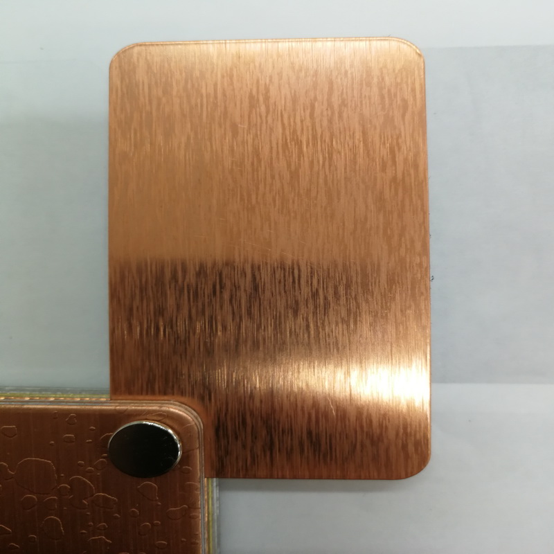 ALUCOBEST Copper Composite Panel(brush red copper)