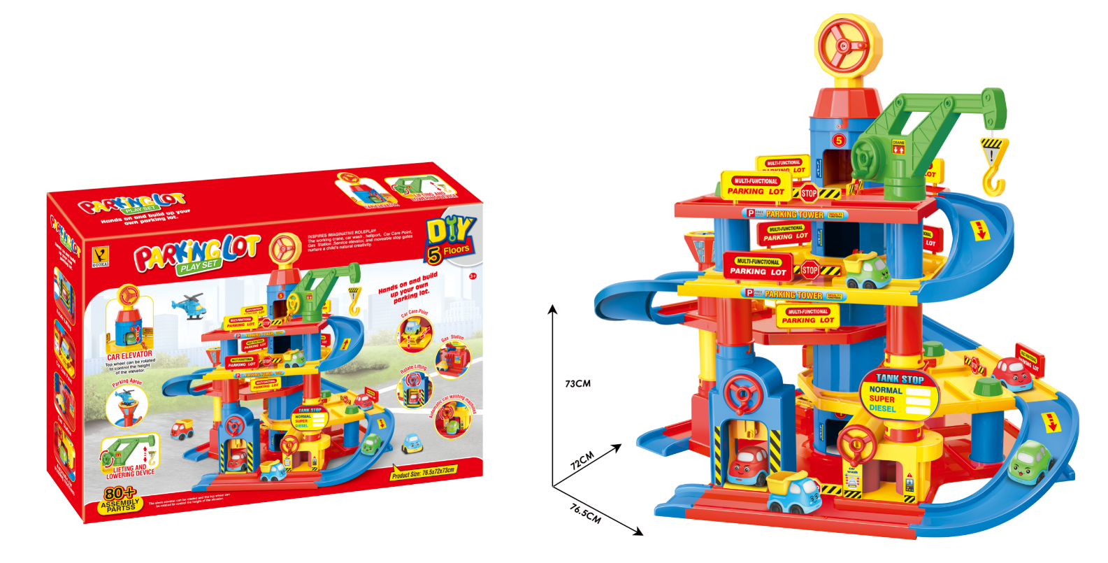 5-Floors Garage Set