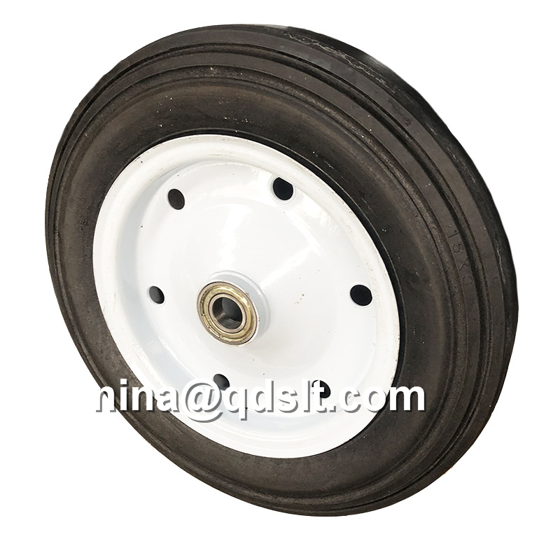 15x3 solid rubber wheel