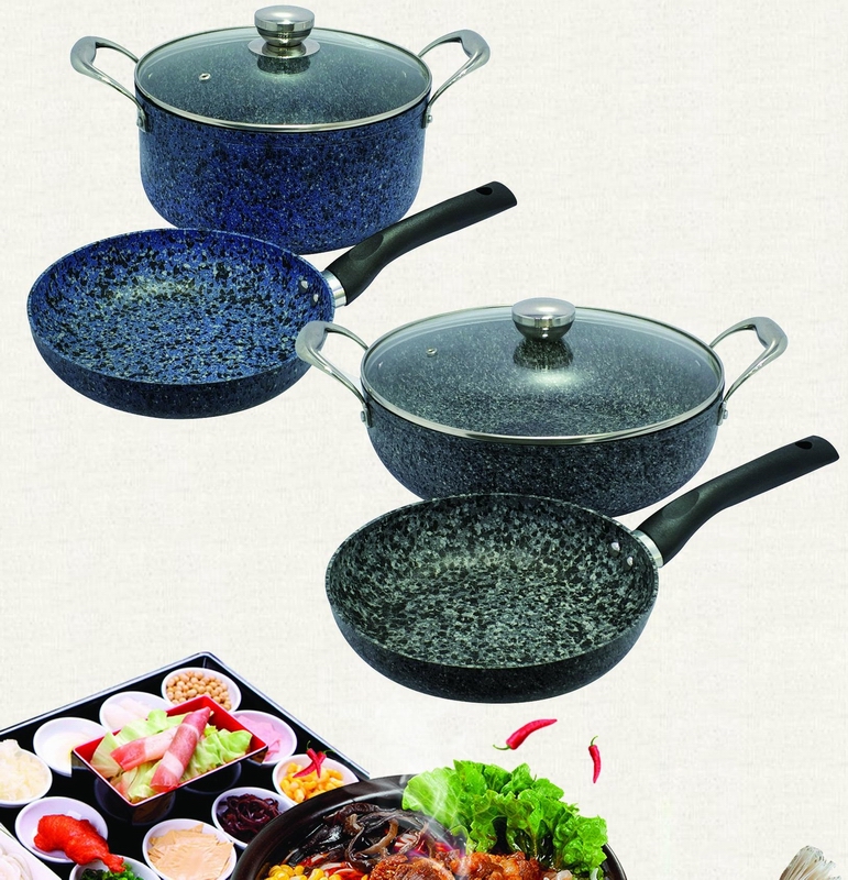 Granite coating, SAUCEPot, frying pan