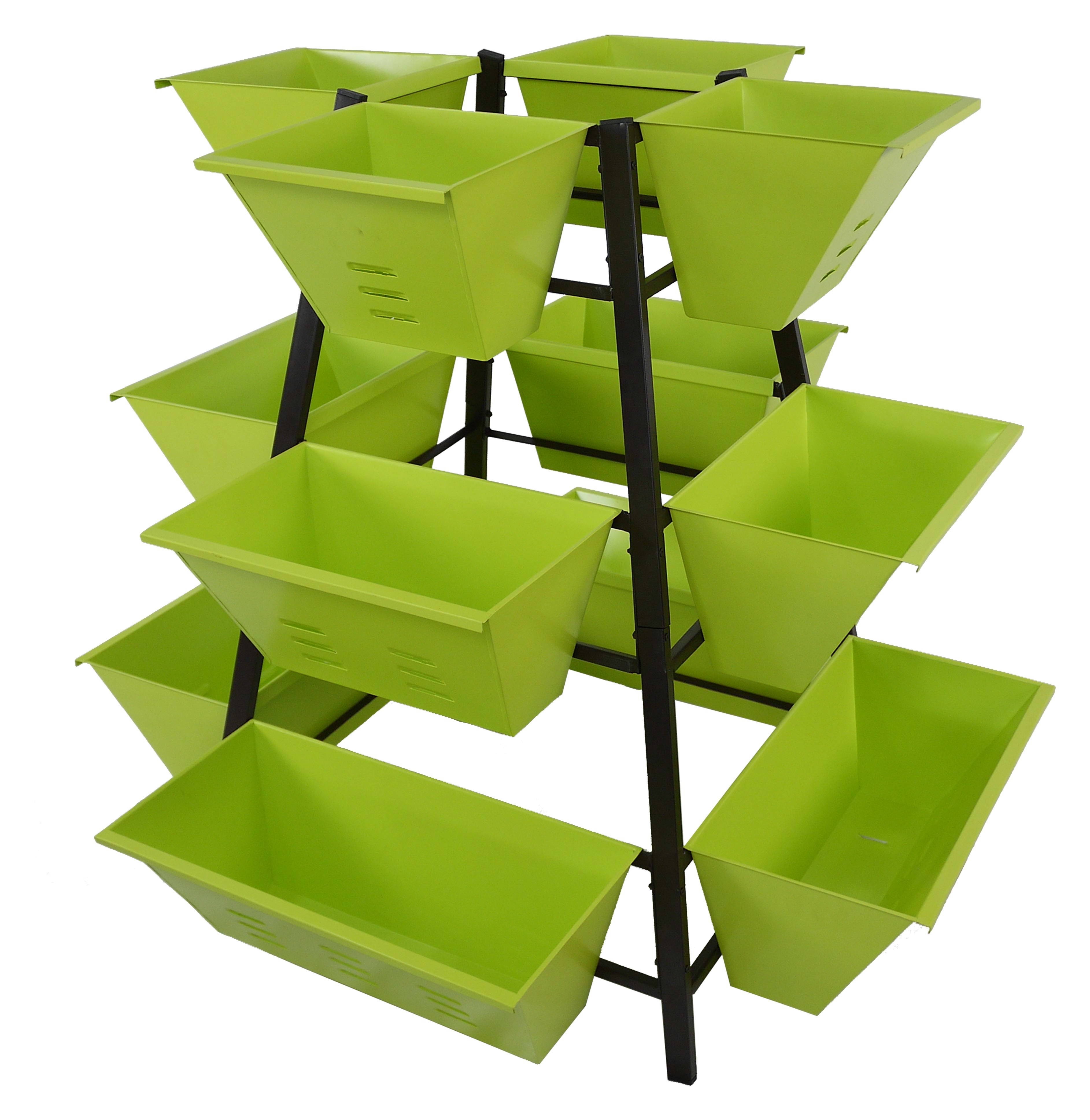 Revolving 4-tier Raised Garden Planter