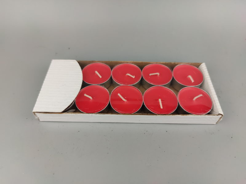 S/10 tealights in aluminium cup