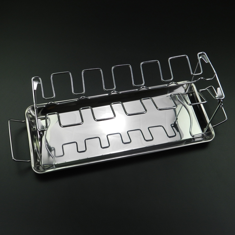 Folding Drumstick BBQ rack