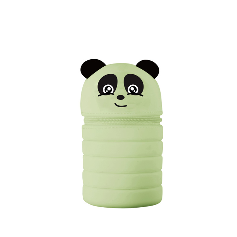 Silicone pencil bag