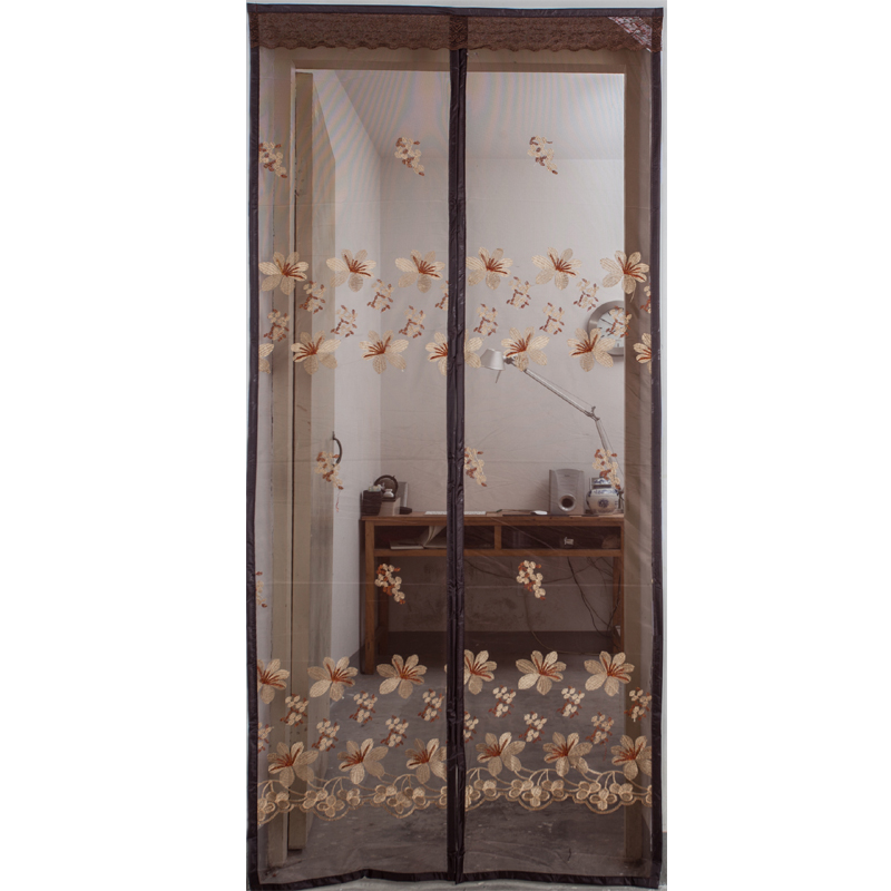 embroidery mosquito net mesh screen door