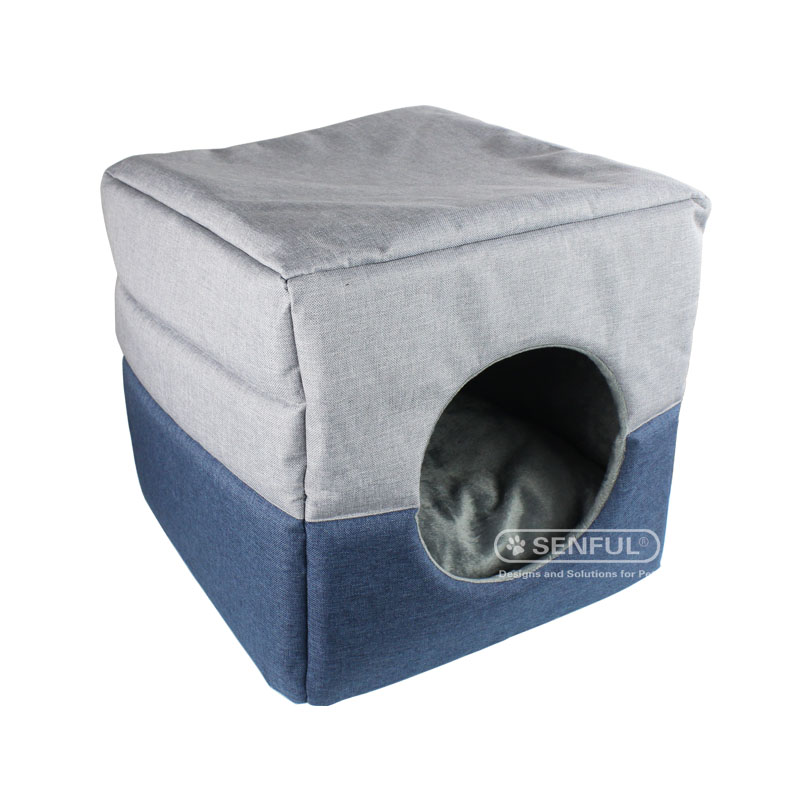 High Quality Folding Pet Cat House Cave Pet Bed