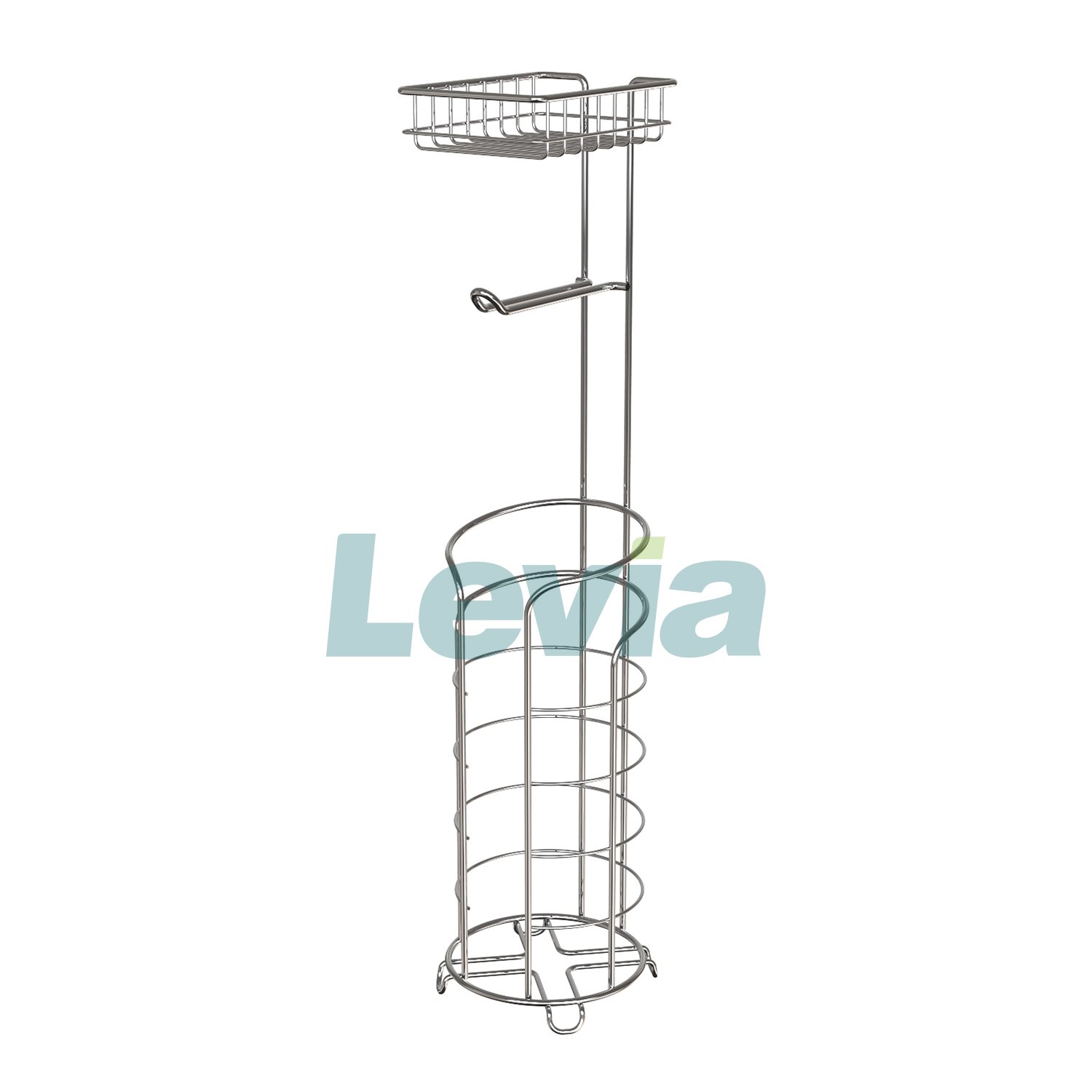 Toilet Paper Holder Toilet Paper Stand Bathroom Accessories Portable Tissue Paper Dispenser Reserve Free Standing Toilet Paper Roll Storage Shelf