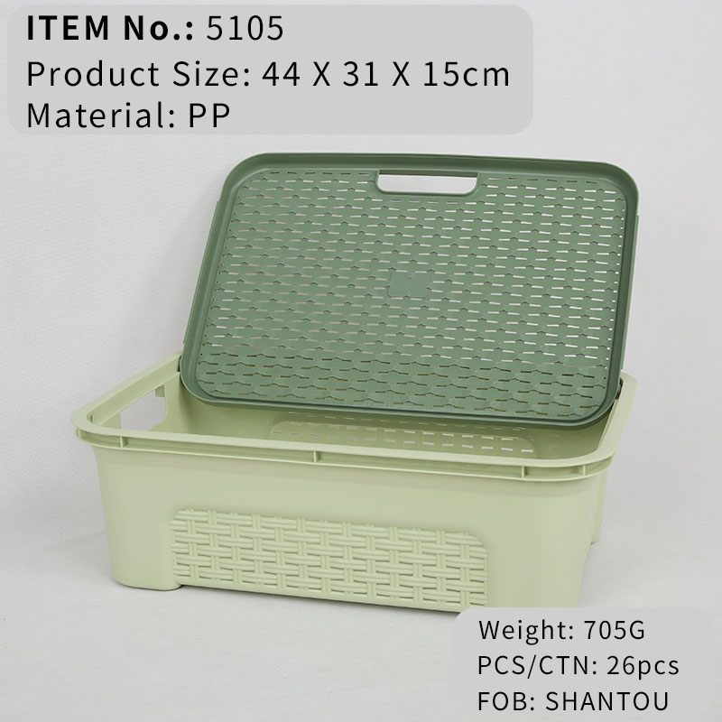 5105 Storage Basket with lid