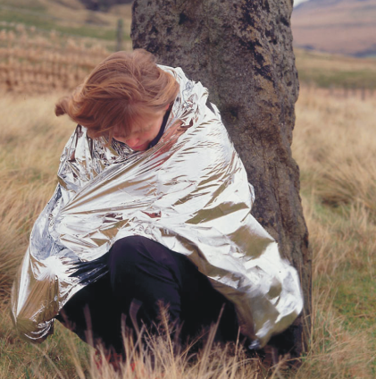 foil survival blanket