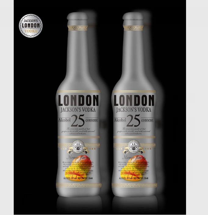 338ml Jackson’s Mango Flavor Vodka