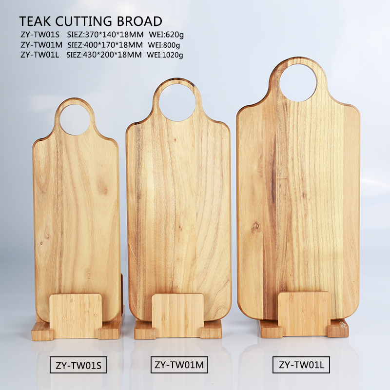 ZY-TW01/02 Teak cutting board , Cutting board,Chopping board,Serving board,Kitchen Chopping Board for Meat