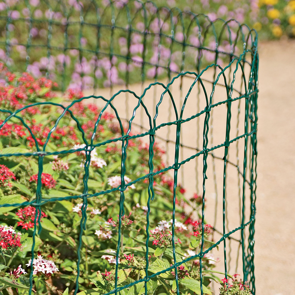 Border Fence Premium PVC Coated Netting Decorative garden fencing