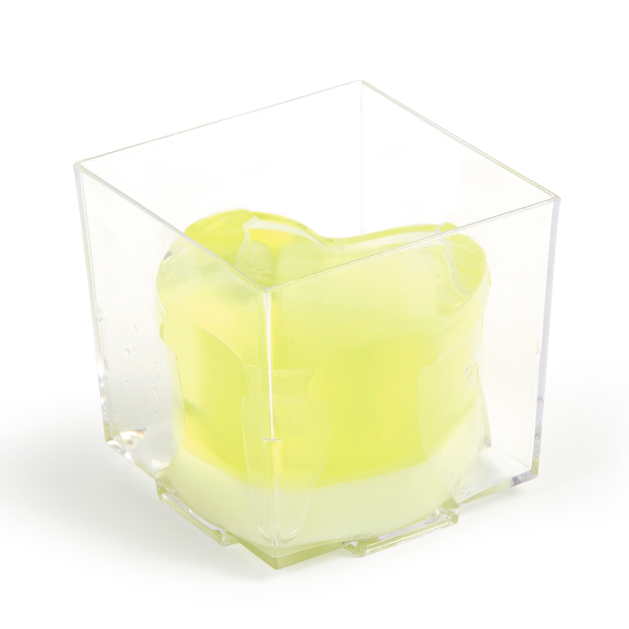 Manufacturers wholesale disposable tableware PS plastic cup square cup dessert cup 70ml GMF