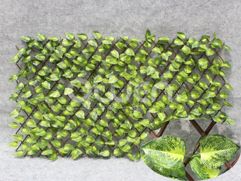 Willow trellis artificial leaf