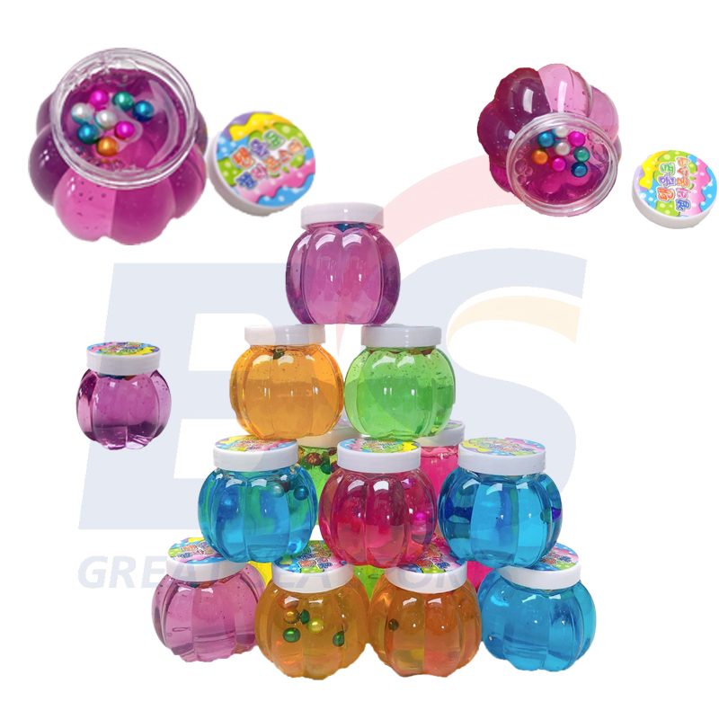 Color crystal slime kit for children