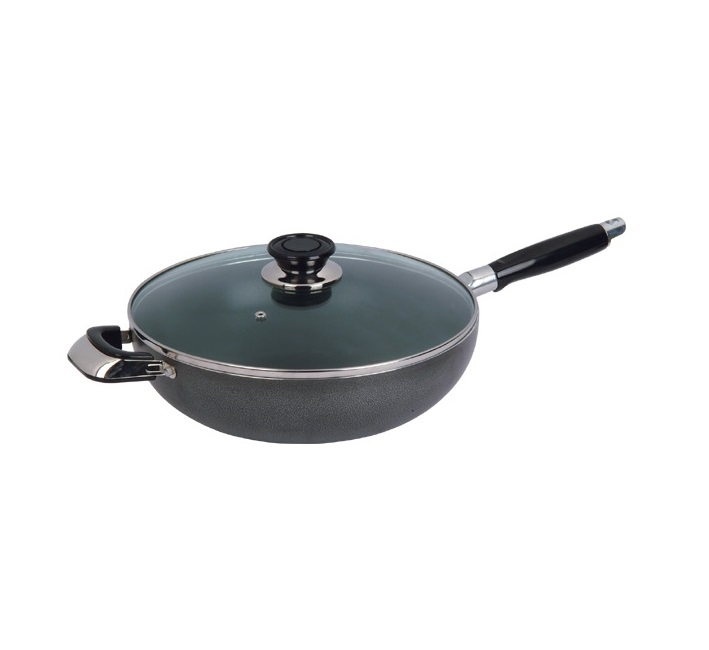 Wok With Glass Lid