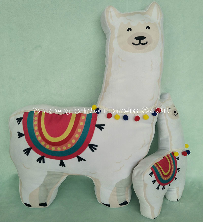 LLAMA plush cushion