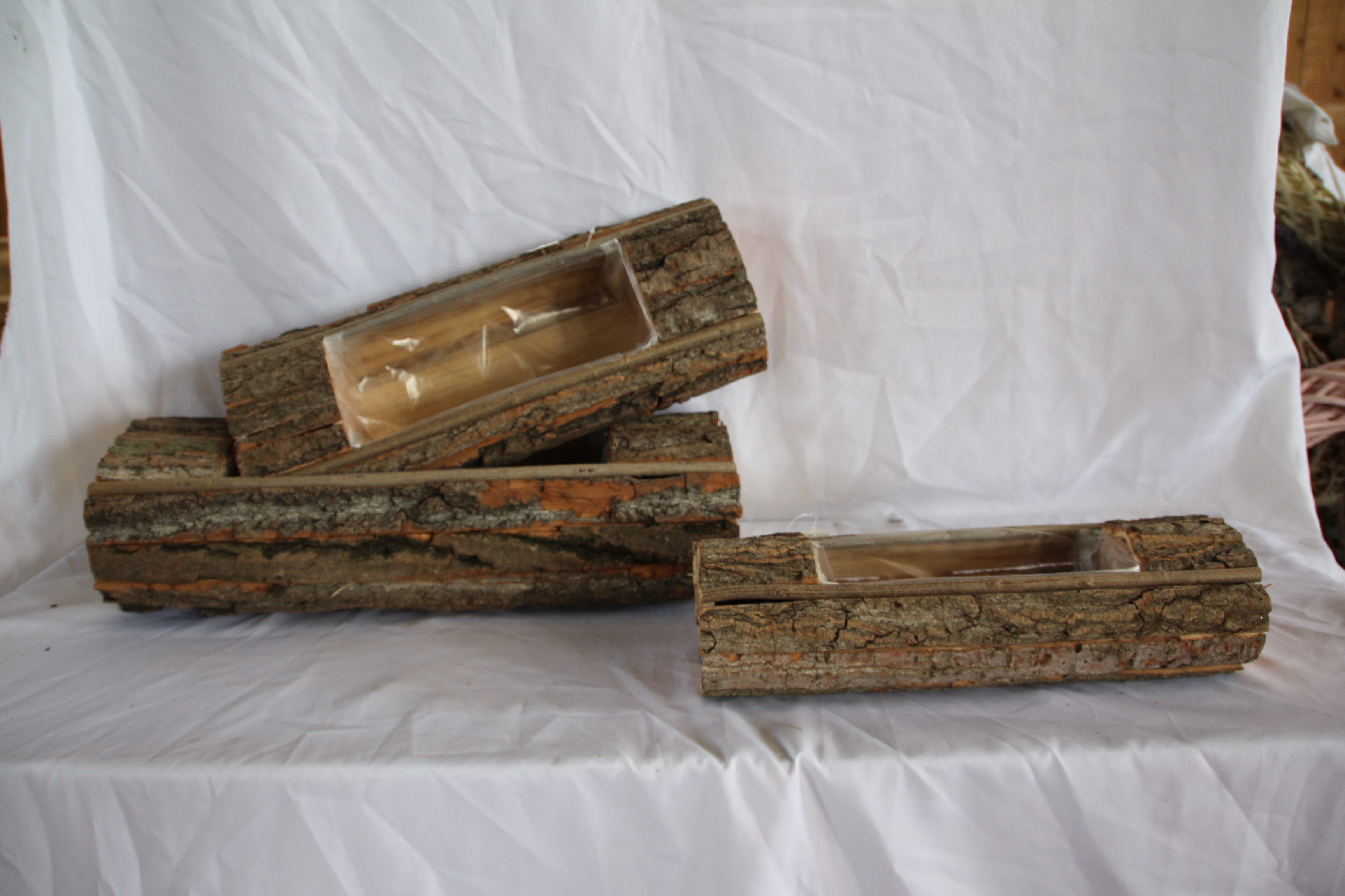 wooden planters