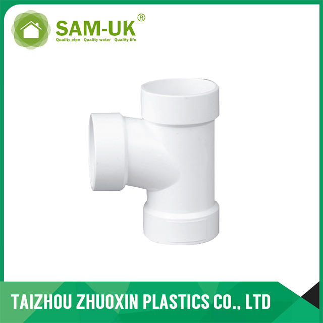 Pipe Fitting PVC Drain Tee for drainage water