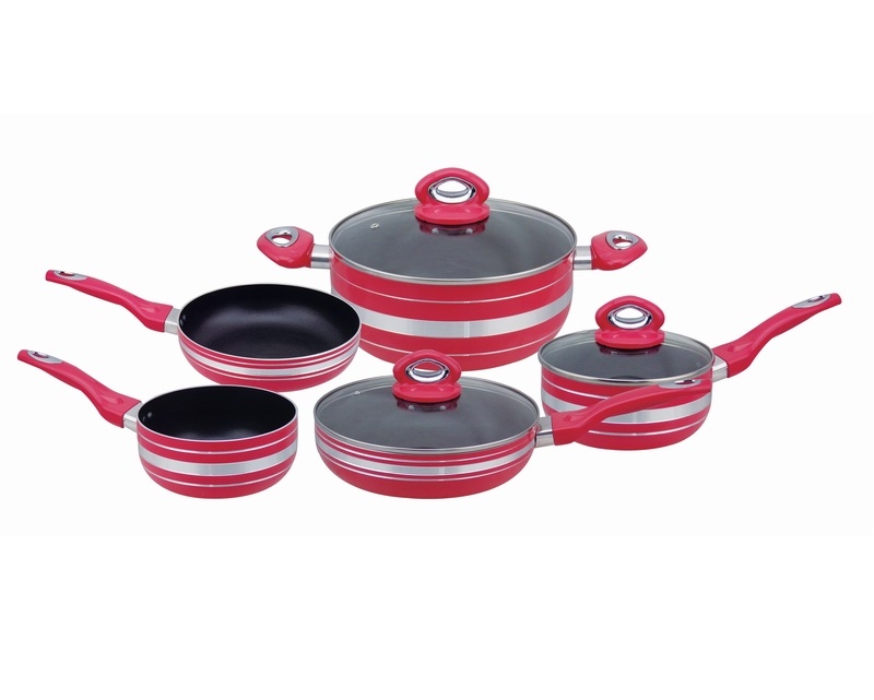 8pcs Non-Stick Cookwar Set