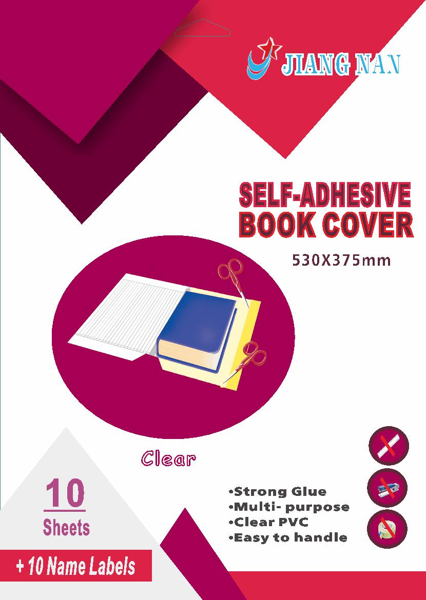50*36cm embossed adhesive book cover