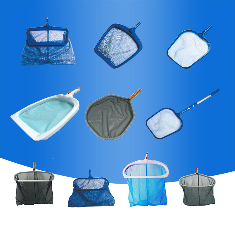 Swimming pool leaf rake