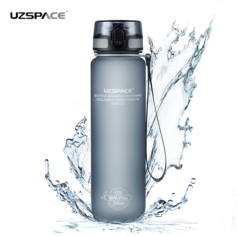 UZSPACE 1000ml Bestseller Tritan BPA Free Plastic Water Bottle
