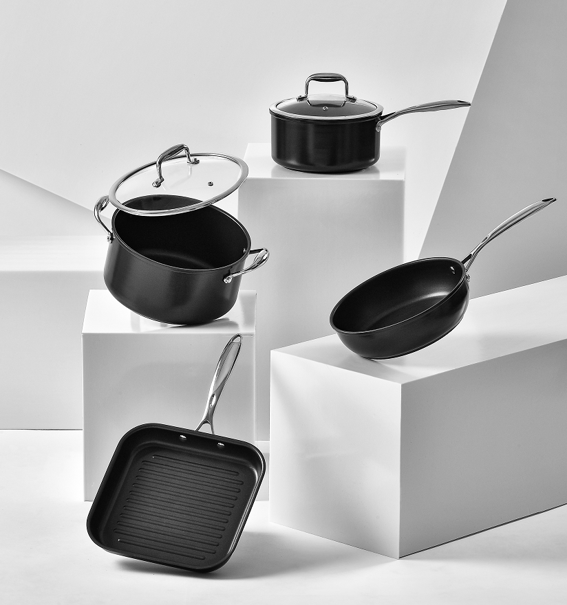 Aluminum pot set