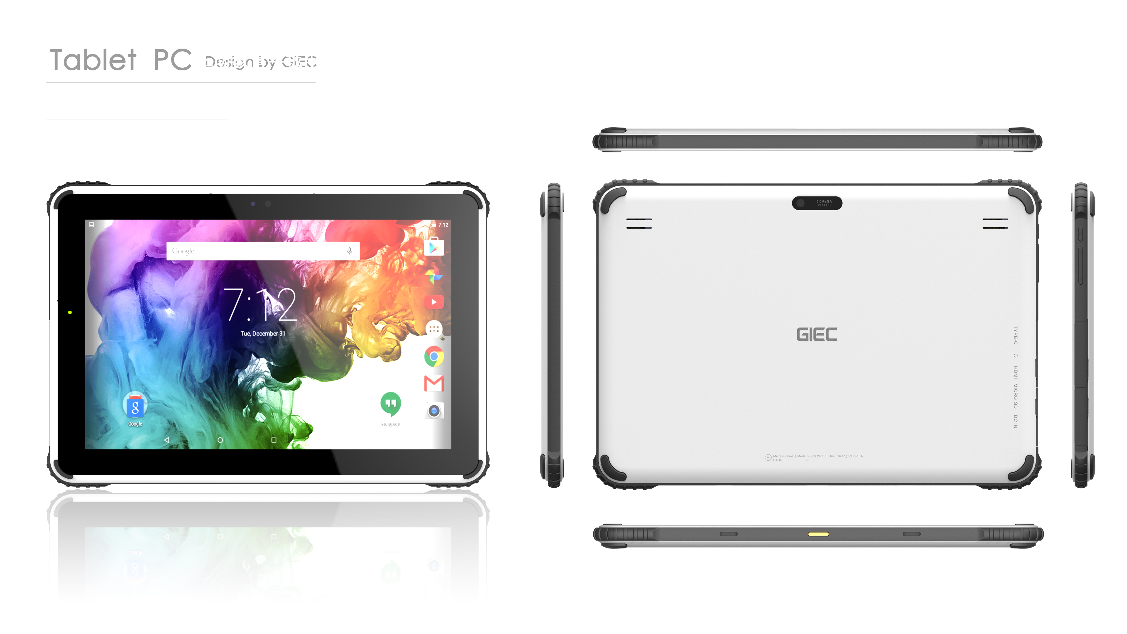 10.1Inches three profoolings educational android tablet