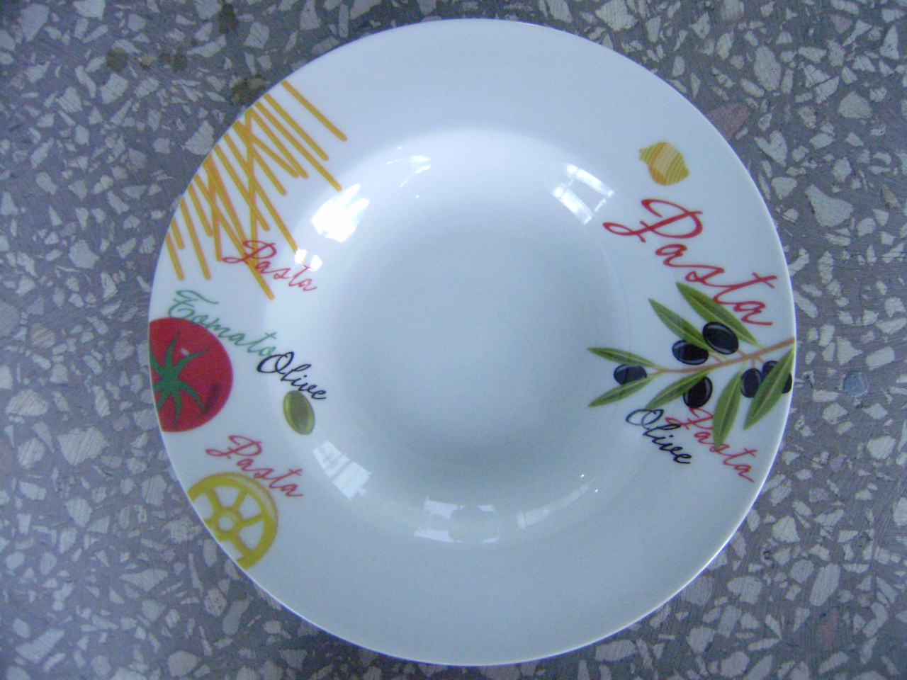 pasta plate