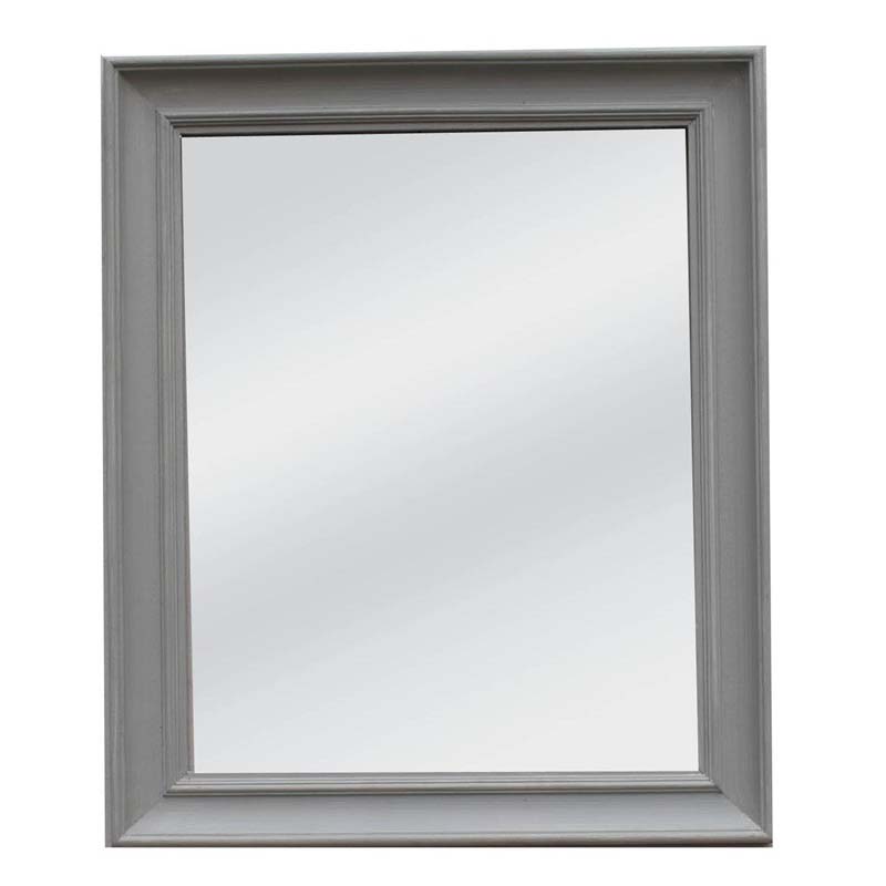pale green frame with flat mirror
