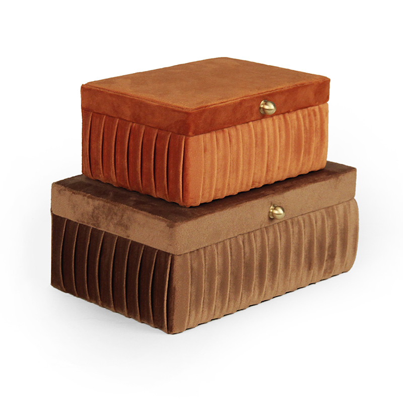 Velvet jewelry box-SL