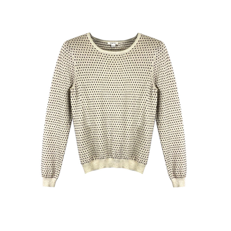 Women's Crewneck Point pullover Sweater